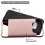 Rose Gold/Black Brushed Hybrid Protector Cover