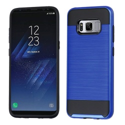 Dark Blue/Black Brushed Hybrid Protector Cover