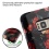 MyBat TUFF Series Case - Red and White Roses / Black