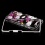 Metallic Silver/Roses Diamante TUFF Panoview Hybrid Protector Cover