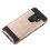 Asmyna Brushed Hybrid Protector Cover - Rose Gold / Black