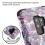 MyBat TUFF Series Case - Purple European Flowers / Black