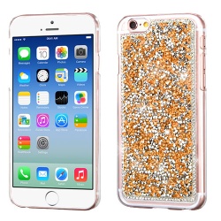 Rose Gold Mini Crystals Rhinestones Desire Back Protector Cover