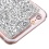 Silver Mini Crystals Rhinestones Desire Back Protector Cover