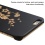 Engraved Real Maple Back Protector Cover-Spring Flowers