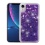 Airium Quicksand Glitter Hybrid Protector Cover - Hearts & Purple