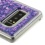 Hearts & Purple Quicksand Glitter Hybrid Protector Cover