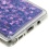 Hearts & Purple Quicksand Glitter Hybrid Protector Cover