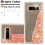 Stars & Pink Quicksand Glitter Hybrid Protector Cover