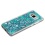 Hearts & Green Quicksand Glitter Hybrid Protector Cover