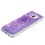 Hearts & Purple Quicksand Glitter Hybrid Protector Cover