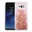 Stars & Pink Quicksand Glitter Hybrid Protector Cover