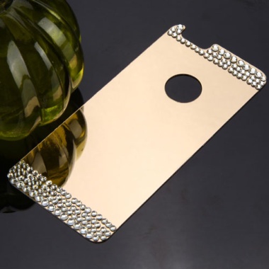 MyBat Diamond Electroplated Acrylic Back Plate - Gold