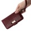 Burgundy Crocodile-Embossed  MyJacket Wallet(PR202)