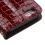 Burgundy Crocodile-Embossed  MyJacket Wallet(PR202)