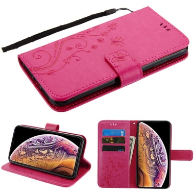 Airium 3D Butterfly Flower MyJacket Wallet - Hot Pink