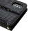 MyBat Crocodile - Embossed  MyJacket Wallet - Black