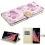 MyBat MyJacket Wallet Diamond Series - Fresh Purple Flowers