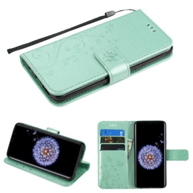 Airium 3D Butterfly Flower MyJacket Wallet - Teal Green