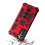 MyBat Sturdy Hybrid Protector Cover (with Stand) - Red / Black